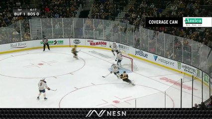 Brad Marchand Notches Score With Late First Period Goal Vs. Sabres