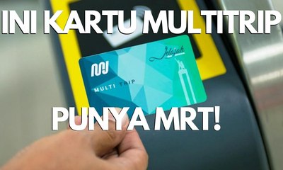 MRT Terbitkan Kartu Multi Trip, Klaim Terbaca Lebih Cepat