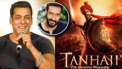 Salman Khan REACTS To Ajay Devgn’s Film Tanhaji: The Unsung Warrior’s Trailer | Saif Ali Khan