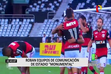 Copa Libertadores: roban equipos tecnológicos al interior del Estadio Monumental