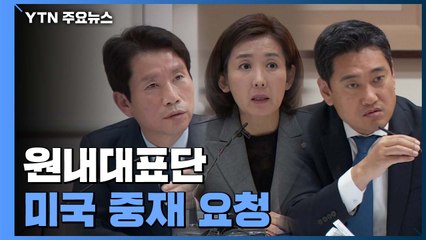 美 의회 우려 계속...원내 대표단, 미국 중재 노력 요청 / YTN