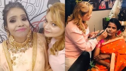 Ranu Mondal's viral make-up picture is fake says salon | Oneindia Malayalam