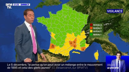 La météo pour ce vendredi 22 novembre 2019