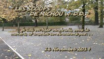 LES SCOOPS DE MICHOU W-D.D. - 16 NOVEMBRE 2019 - PAU - QUARTIER TRESPOEY - RÉNOVATION DE LA PLACETTE - FIN DES TRAVAUX PASSAGE Ave DES ACACIAS.