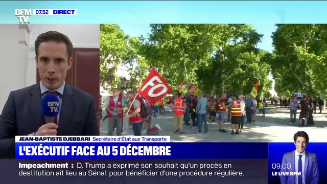 Jean-Baptiste Djebbari: Nous avons eu l'occasion de débattre avec la CFDT depuis le 1er octobre
