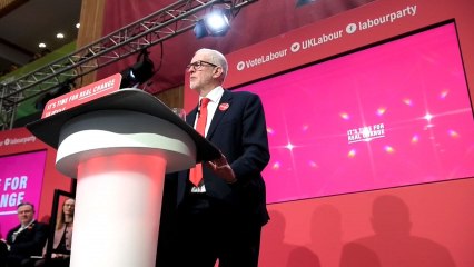 Corbyn presenta un "radical" programa laborista