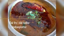 dal tadka dhaba style|Authentic Dal Fry Restaurant Style|Tadka Dal|NO Talking ASMR cooking