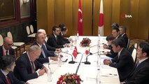 - Dışişleri Bakanı Çavuşoğlu, Japon mevkidaşı Motegi ile görüştü