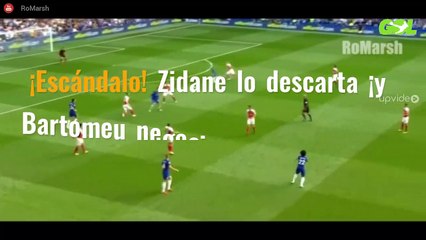 ¡Escándalo! Zidane lo descarta ¡y Bartomeu negocia para llevarlo al Barça!
