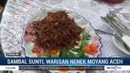 Sambal Sunti, Warisan Nenek Moyang Aceh