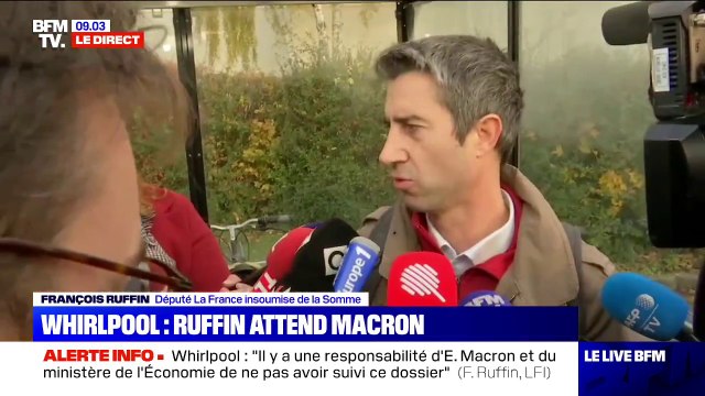 Whirlpool, pour François Ruffin, venir dire aux salariés qu'ils seront repris alors qu'il n'y a rien derrière, c'est nous prendre des cons