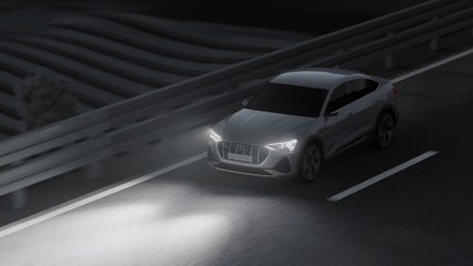 Audi e-tron Sportback - Digital Matrix LED functions