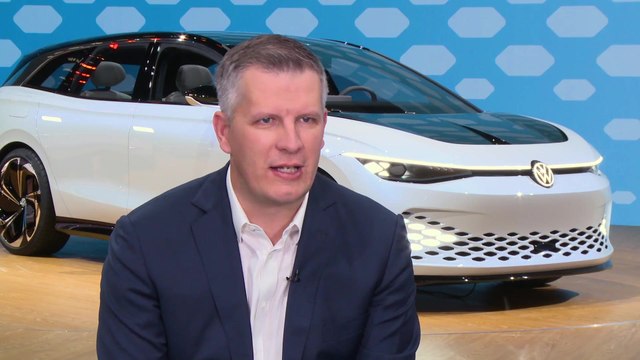 Volkswagen ID. SPACE Vizzion Concept - Interview Hein Schafer, Volkswagen Senior VP, Product Marketing & Strategy