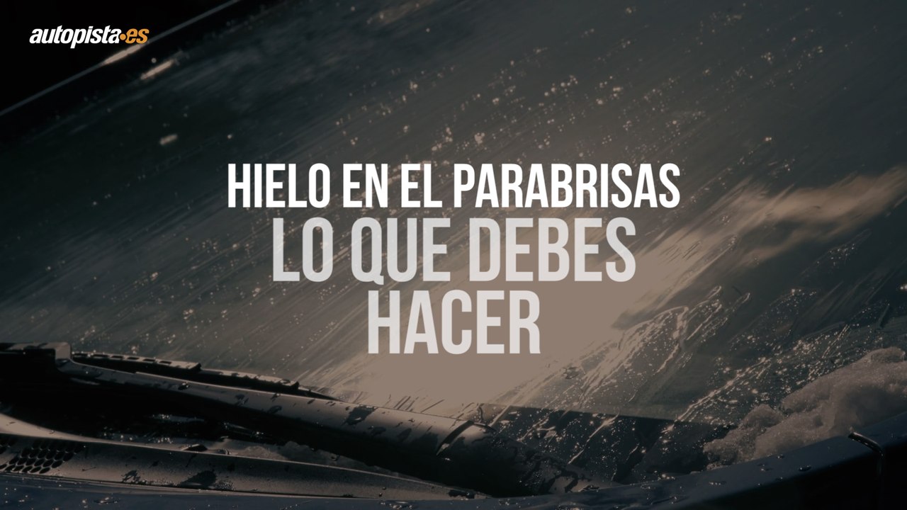 Cómo quitar el hielo del parabrisas de tu coche