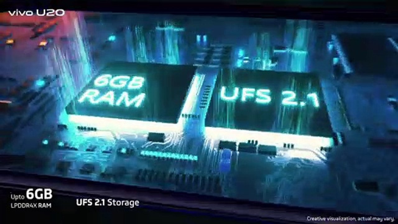 5000mAh बैटरी और ट्रिपल रियर कैमरा के साथ U20 ल...