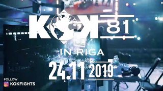 KOK FIGHT SERIES 22.02.2019  IN RIGA Press Conference ❗️