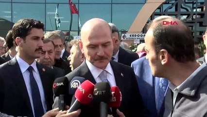 İçişleri bakanı soylu gazetecilerin sorusunu yanıtladı