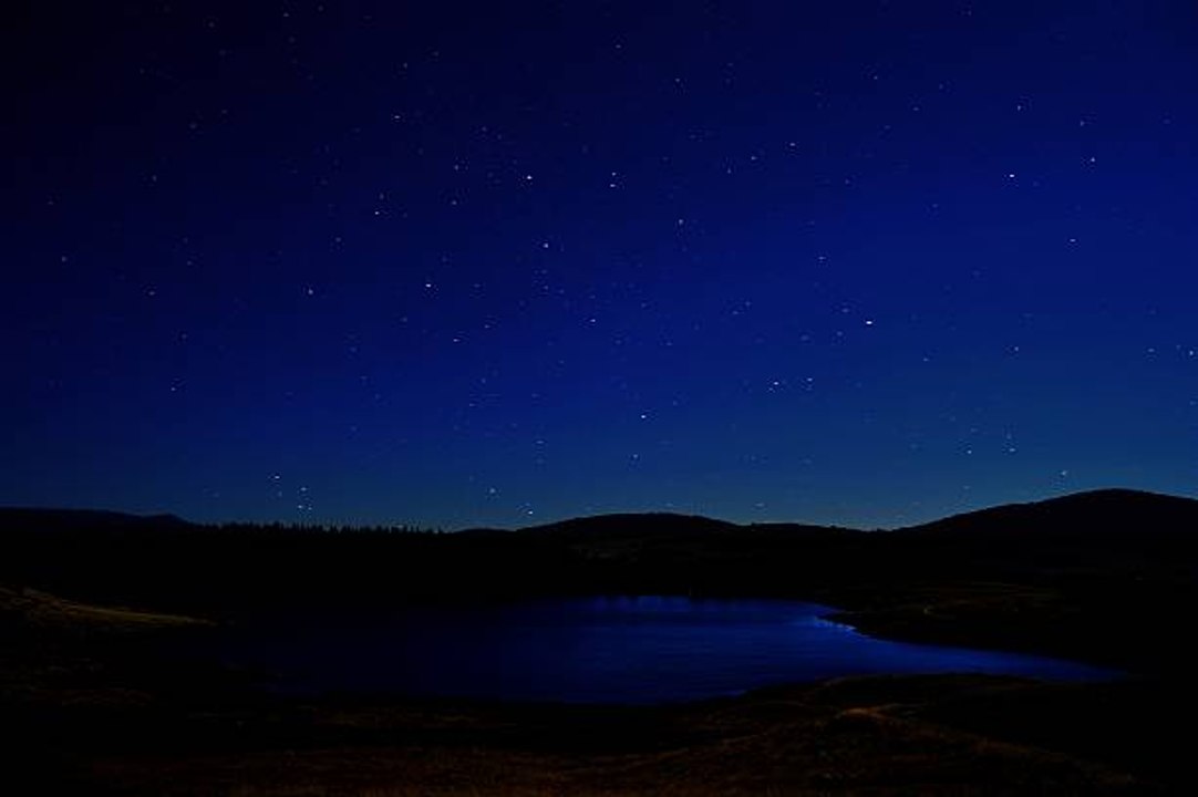 Der Nationalpark der Cevennen, der als internationales Sterne-Reservat bezeichnet wird