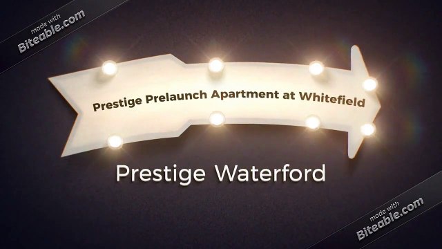 Prestige Residential Flats in Whitefield