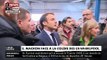 Regardez les échanges tendus entre le Président Emmanuel Macron et d’anciens salariés de l'usine Whirlpool à Amiens - VIDEO