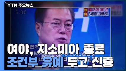 여야, 지소미아 종료 조건부 유예 두고 신중 / YTN