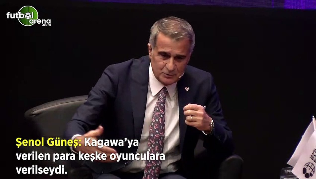 Şenol Güneş: "Kagawa'ya verilen para keşke oyunculara verilseydi"