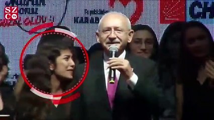 Genç kızın hareketleri olay oldu