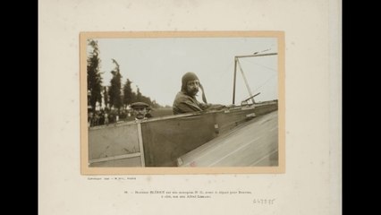 Bleriot and his airplanes attempts before making the first channel crossing