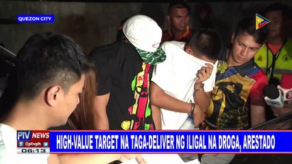 High-value target na taga-deliver ng iligal na droga, arestado