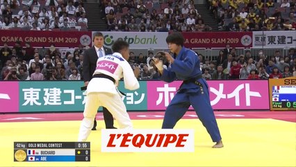 Amandine Buchard en or - Judo - Grand Slam d'Osaka