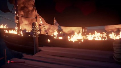 Sea of thieves le feu est la mais c'est pas tout