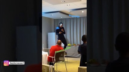 Le bizutage de Keylor Navas au PSG