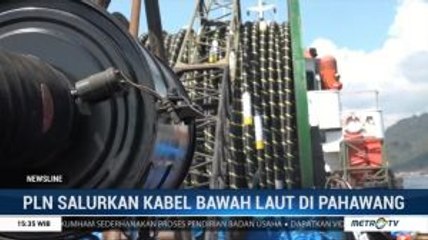 PLN Salurkan Kabel Bawah Laut di Pahawang
