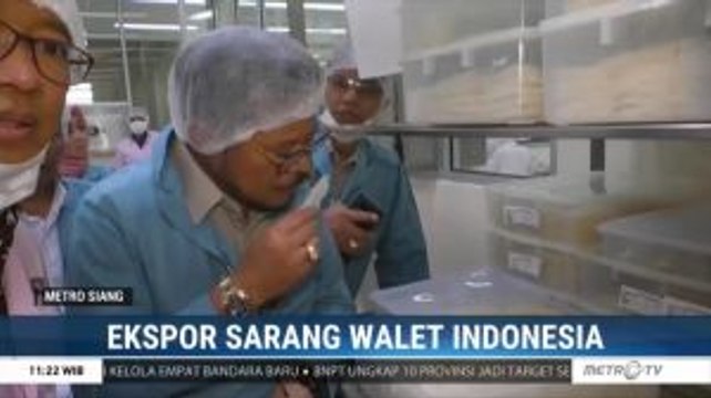 Mentan Targetkan Ekspor Sarang Walet Naik Tiga Kali Lipat