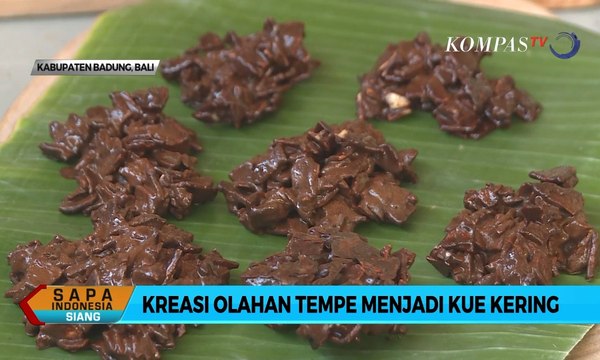 Cookies Tempe, Kreasi Olahan Tempe Jadi Kue Kering
