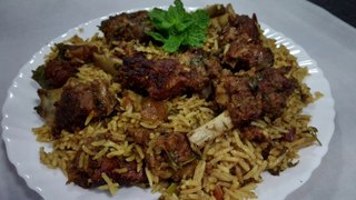 हैदराबादी मटन ताहिरी रेसीपी Mutton Tahari Recipe