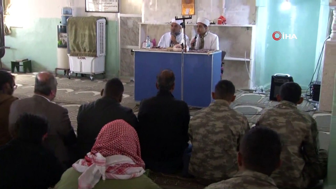 Tel Abyad'da Cuma namazı kılındı