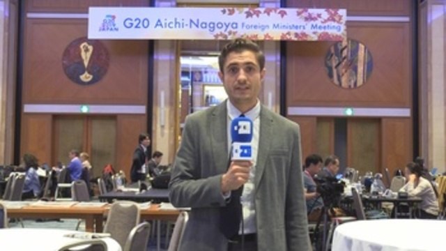 Informe a cámara: Los cancilleres del G20 se reúnen en Nagoya entre tensiones globales