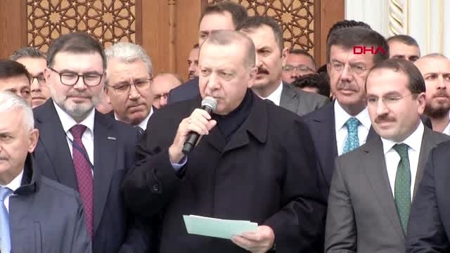 İzmir cumhurbaşkanı erdoğan, ege üniversitesi kampüsü'nde inşa edilen bilal saygılı camii ve...