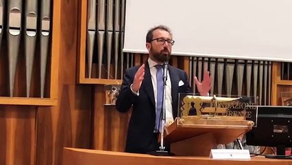 Bonafede  al “Convegno delle Corti Fiorentine. Dialogo tra giurisprudenza e dottrina (22.11.19)