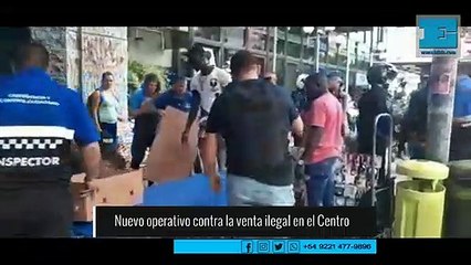 Nuevo operativo contra la venta ilegal en el Centro