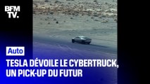 Tesla dévoile le Cybertruck, son pick-up au look (très) futuriste