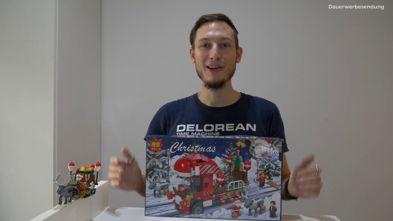 Bela Christmas Truck 11083 Review (Lego)