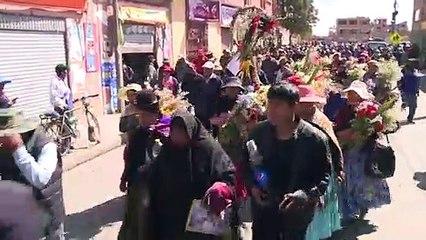 الشرطة تفرق مسيرة كبيرة ضد الحكومة في العاصمة البوليفية