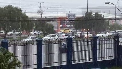 Alagamento na BR 101, Serra