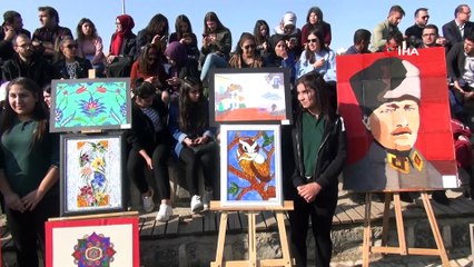 Öğretmen ve öğrenciler ara tatilde stres attı