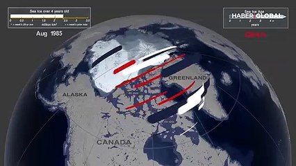En eski buzul adım adım böyle yok oluyor