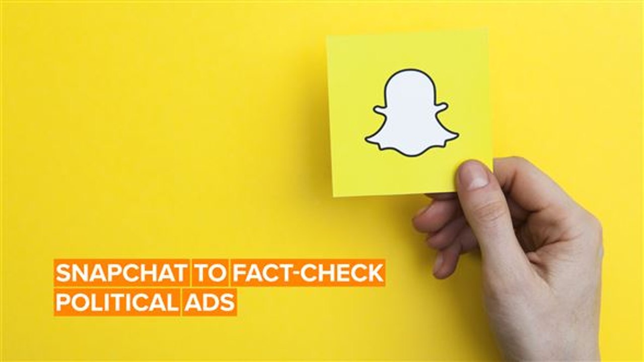 Snapchat isn't shying away from political ads