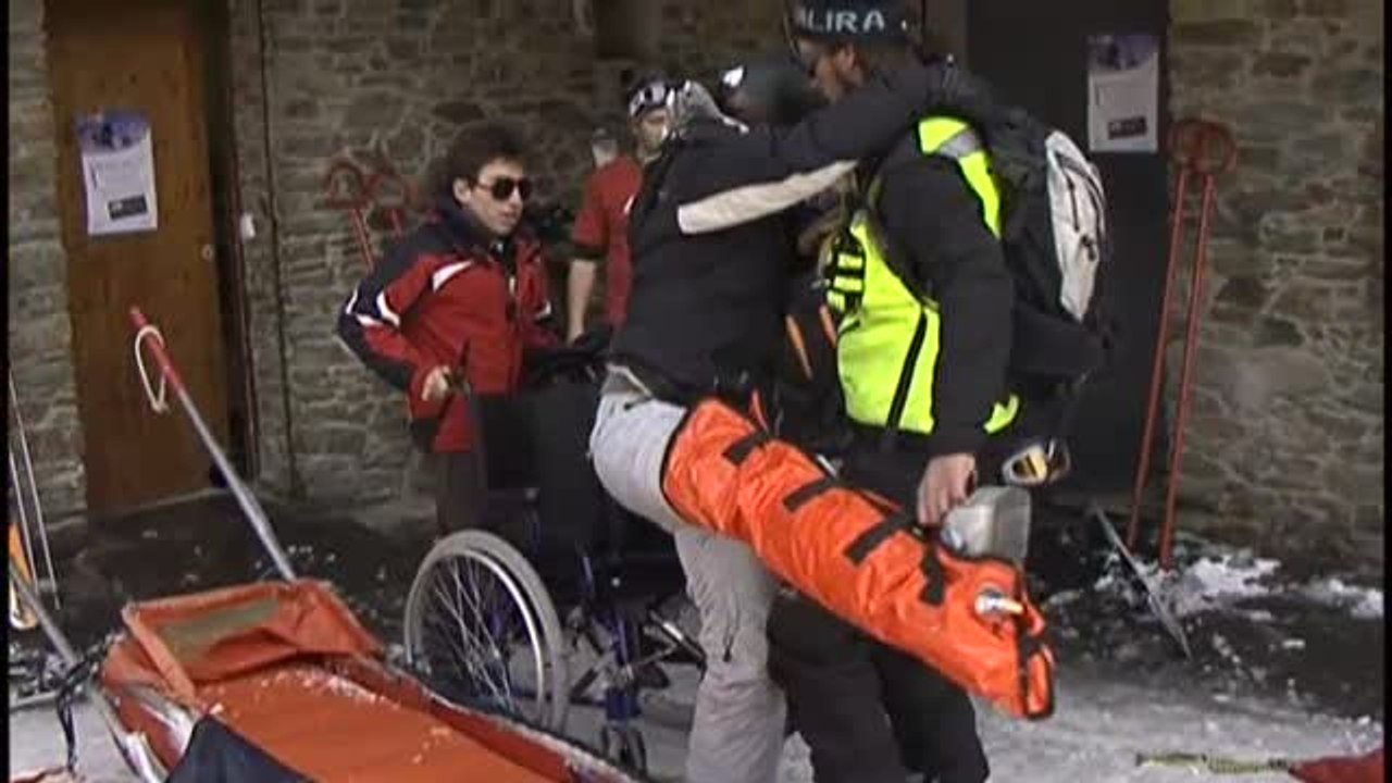 Con el comienzo de la temporada de esquí, llegan las lesiones