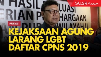 Kejaksaan Agung Larang LGBT Daftar CPNS 2019, MenPAN-RB: Saya Setuju